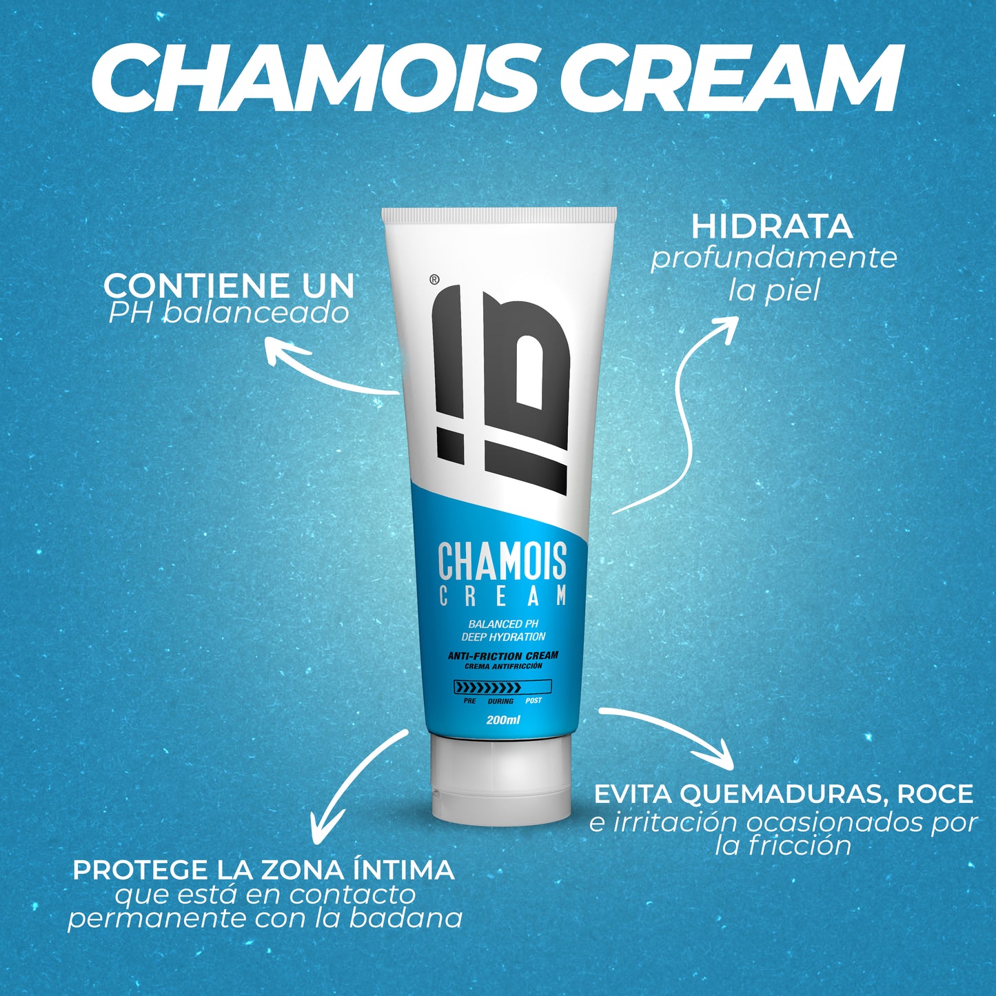 CHAMOIS CREAM MEN: Protege tu Piel y Rinde sin Límites